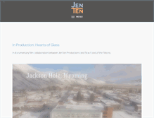 Tablet Screenshot of jentenproductions.com